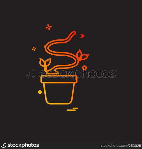 Plants icon design vector