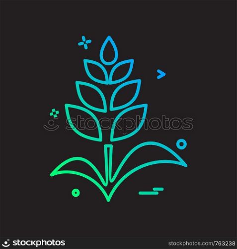 Plants icon design vector
