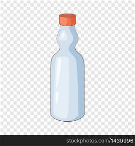 Plastic bottle icon. Cartoon illustration of plastic bottle vector icon for web design. Plastic bottle icon, cartoon style