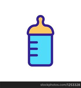 plastic bottle icon vector. A thin line sign. Isolated contour symbol illustration. plastic bottle icon vector. Isolated contour symbol illustration