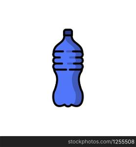 Plastic Bottle Icon vector design templates white on background
