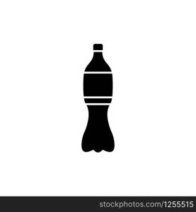 Plastic Bottle Icon vector design templates white on background