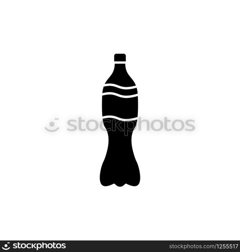 Plastic Bottle Icon vector design templates white on background