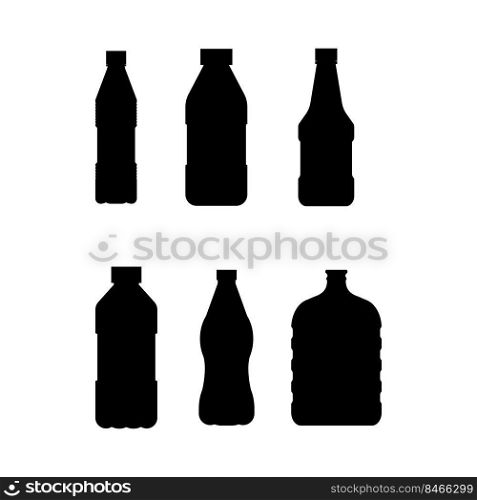plastic bottle icon vektor design