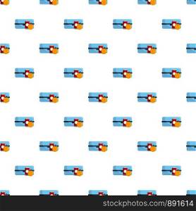 Plastic lunchbox pattern seamless vector repeat for any web design. Plastic lunchbox pattern seamless vector