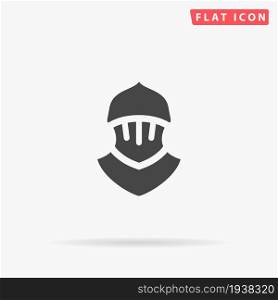 Plate armour flat vector icon. Hand drawn style design illustrations.. Plate armour flat vector icon