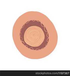 Plate in doodle style isolated on white background. Simple vector illustration. Plate in doodle style isolated on white background. Simple illustration