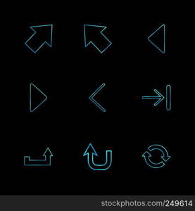 play , forword , arrows , directions , left , right , pointer , download , upload , up , down , play , pause , foword , rewind , icon, vector, design, flat, collection, style, creative, icons