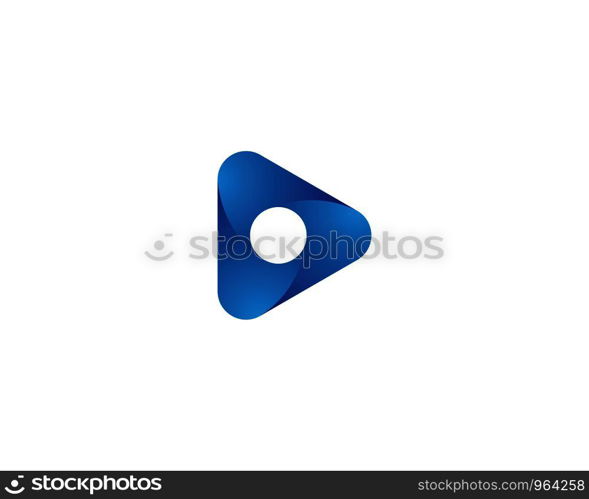 play logo Vector icon template