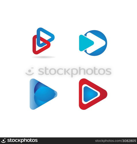 play logo vector template design