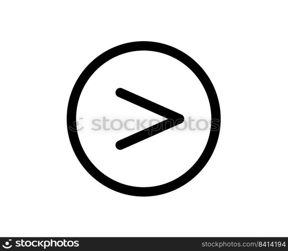 Play vector logo icon in trendy flat style isolated on white background. Illustration media flat sign symbol for apps and websites.. Play vector logo icon in trendy flat style isolated on white background. Illustration media flat sign symbol for apps and websites