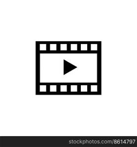 play video icon logo vector design template