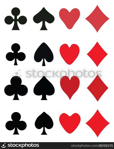 playing card symbols