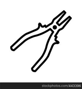 Plier Vector Icon Sign Icon Vector Illustration For Personal And Commercial Use...Clean Look Trendy Icon...