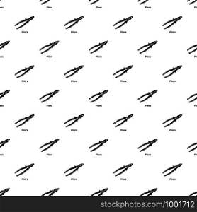 Pliers pattern vector seamless repeating for any web design. Pliers pattern vector seamless