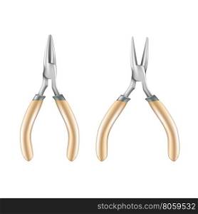 Pliers. Pliers isolated on white background
