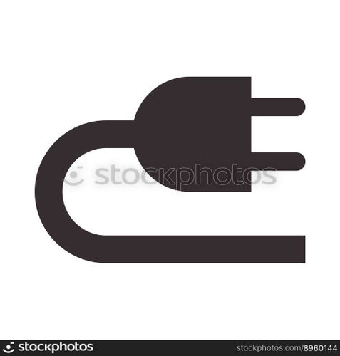 Plug icon vector image