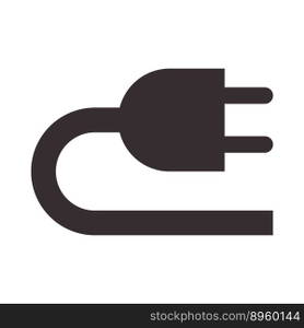 Plug icon vector image