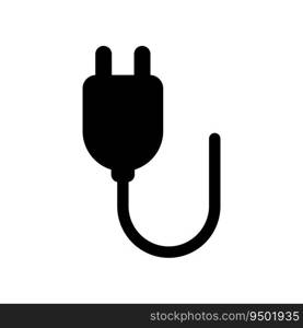 plug socket icon vector template illustration logo design