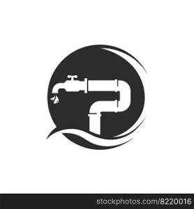 plumbing icon vector concept design template web