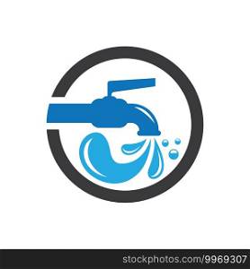 Plumbing logo images illustration design