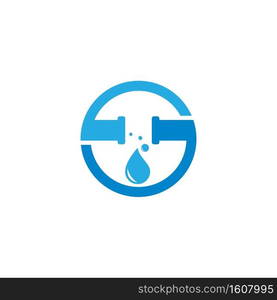 Plumbing logo vector design business template