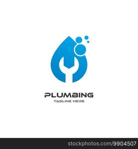 Plumbing logo vector design business template