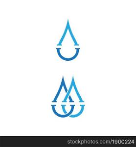 plumbing logo Vector icon design illustration Template