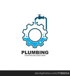 plumbing vector illustration icon design