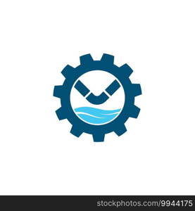 plumbing vector illustration icon design