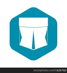 Pocket icon. Simple illustration of pocket vector icon for web. Pocket icon, simple style