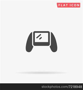 Pocket Player, Handheld Game Console flat vector icon. Hand drawn style design illustrations.. Pocket Player, Handheld Game Console flat vector icon