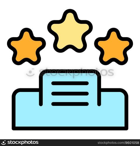 Podium chart icon outline vector. Expert team. Consult report color flat. Podium chart icon vector flat
