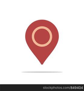 Point of Map Icon Logo Template Illustration Design. Vector EPS 10.
