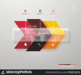 Pointer arrows. Graphic or website layout. Vector