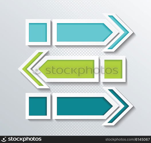 Pointer arrows. Graphic or website layout. Vector