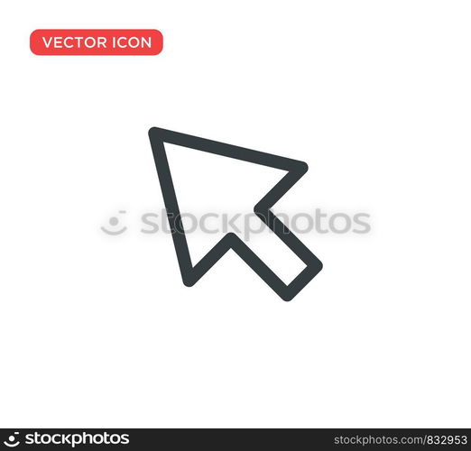 Pointer Cursor Icon Vector Illustration Design