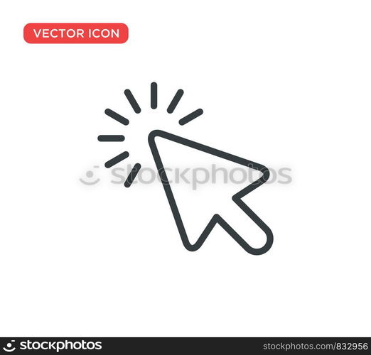 Pointer Cursor Icon Vector Illustration Design