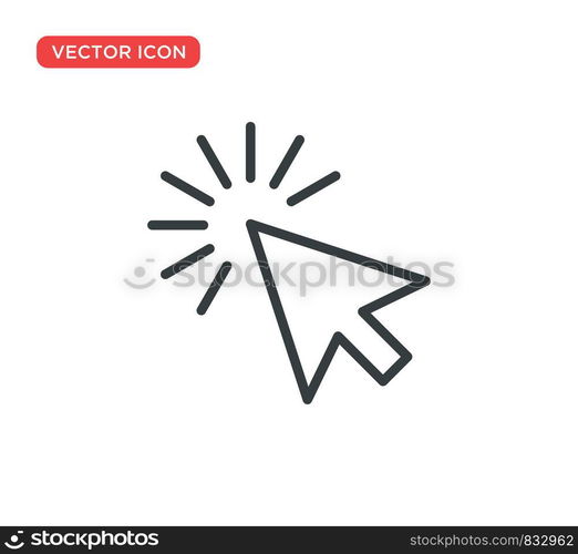 Pointer Cursor Icon Vector Illustration Design