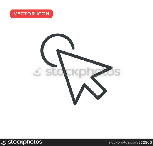 Pointer Cursor Icon Vector Illustration Design