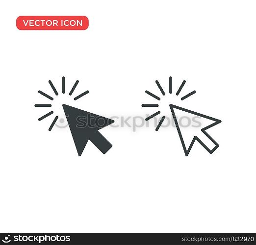 Pointer Cursor Icon Vector Illustration Design