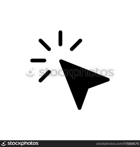 Pointer Icon Vector Simple Design