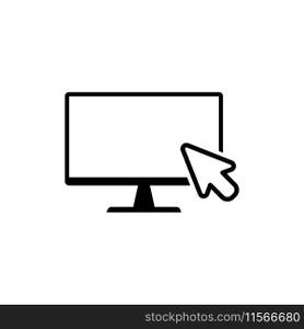 Pointer Icon Vector Simple Design