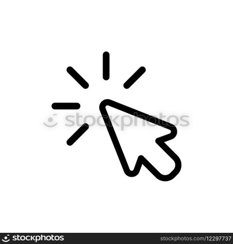 Pointer Icon Vector Simple Design