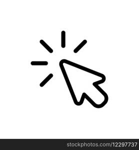 Pointer Icon Vector Simple Design
