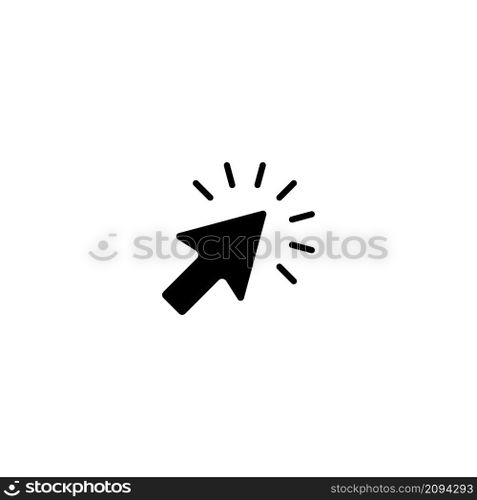 pointer icon vector simple design.