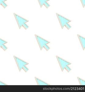 Pointer pattern seamless background texture repeat wallpaper geometric vector. Pointer pattern seamless vector