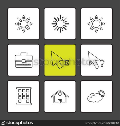 pointer , pointer help , pointer wait , home , building, ecology , sun , cloud , rain , weather , icon, vector, design,  flat,  collection, style, creative,  icons , sky , pointer , mouse , tree , enviroment , cloudy,icon, vector, design,  flat,  collection, style, creative,  icons