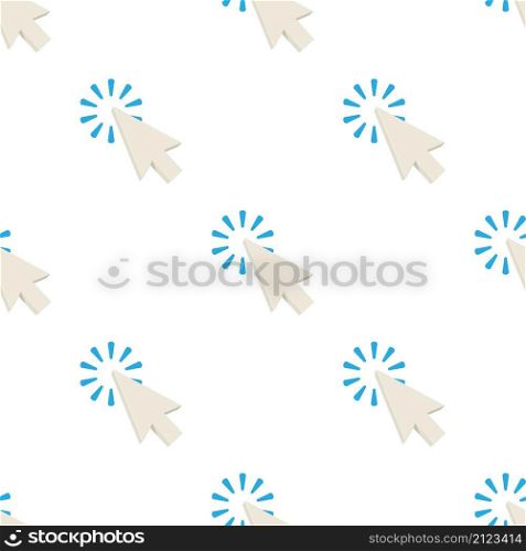 Pointing arrow pattern seamless background texture repeat wallpaper geometric vector. Pointing arrow pattern seamless vector