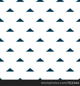 Pointing mountain pattern seamless in flat style for any design. Pointing mountain pattern seamless